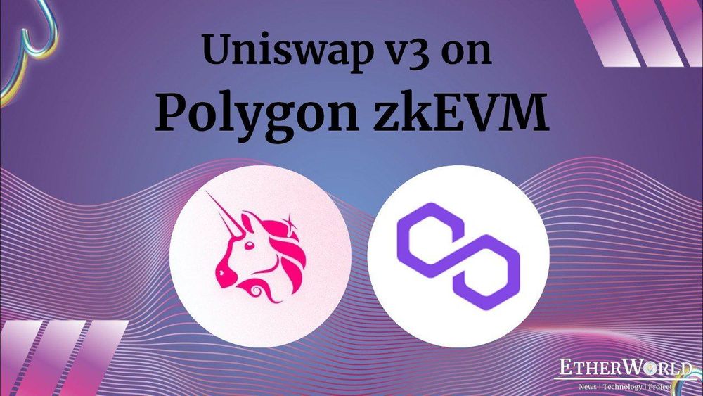 Uniswap v3 on Polygon zkEVM