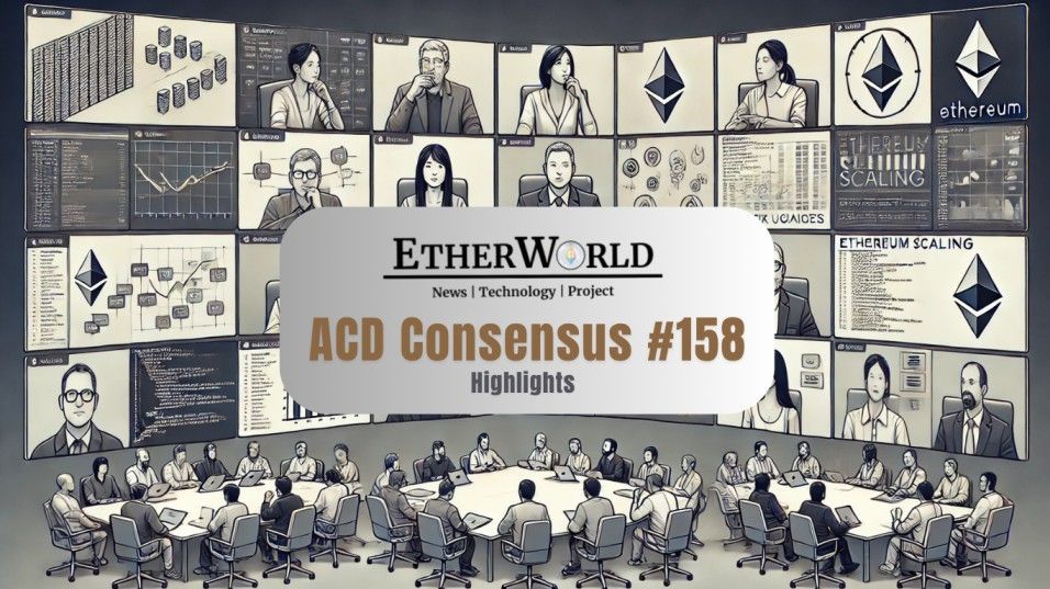 Highlights from the All Core Developers Consensus (ACDC) Call #158