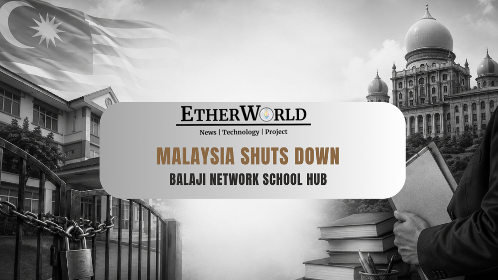 Malaysia Shuts Down Balaji Network School Hub