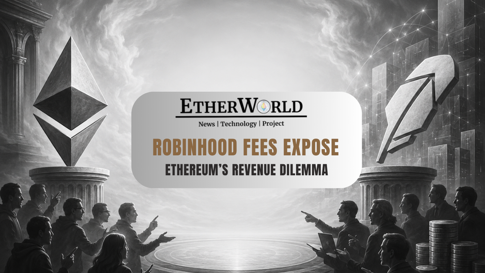 Robinhood Fees Expose Ethereum’s Revenue Dilemma