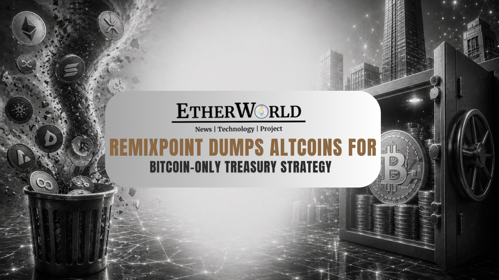 Remixpoint Dumps Altcoins for Bitcoin-Only Treasury Strategy