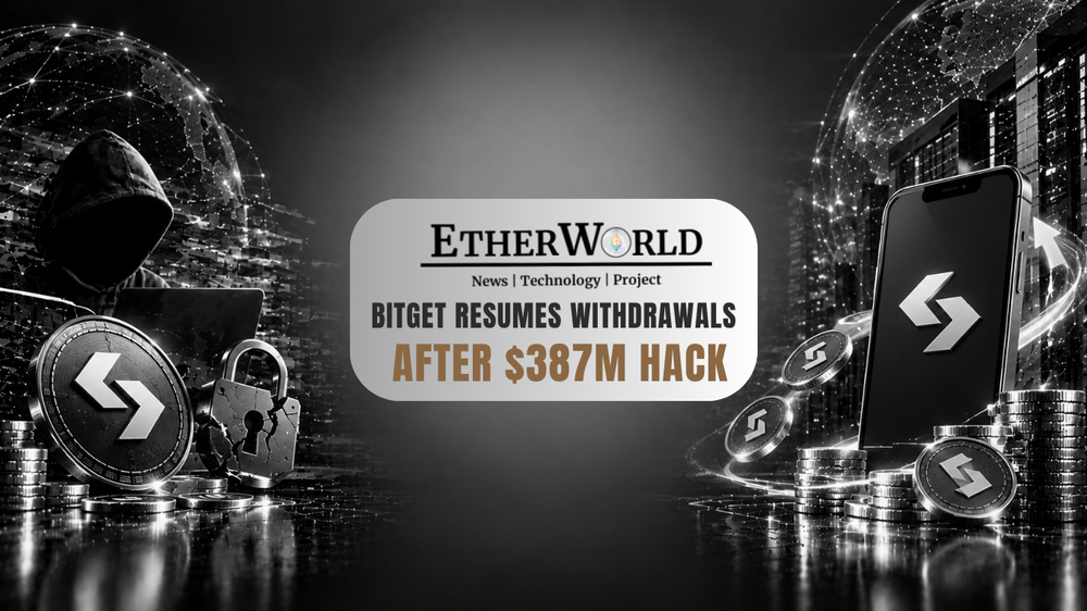 Bitget Resumes Withdrawals After $387M Hack