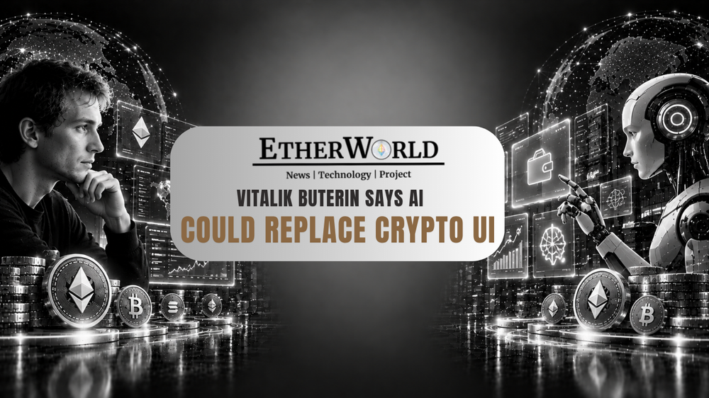 Vitalik Buterin Says AI Could Replace Crypto UI