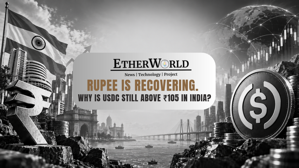 Rupee Is Recovering. Why Is USDT Still Above ₹105 in India?