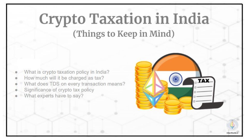 Cryptocurrency Taxation in India