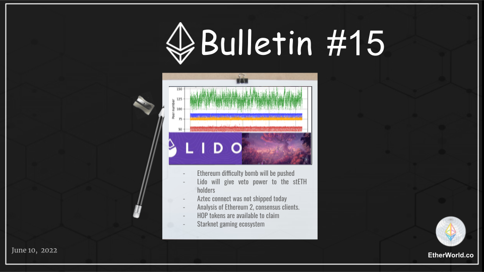 Ethereum Bulletin #15