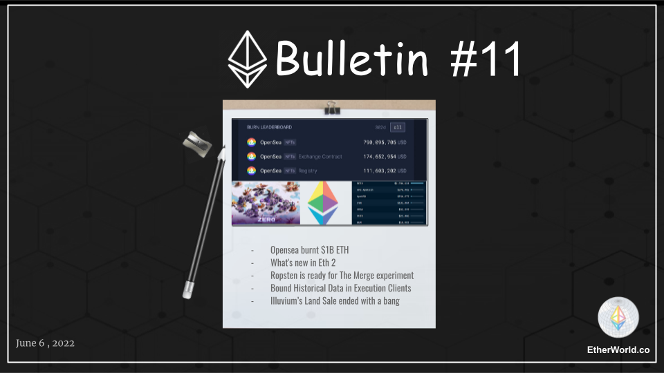 Ethereum Bulletin #11