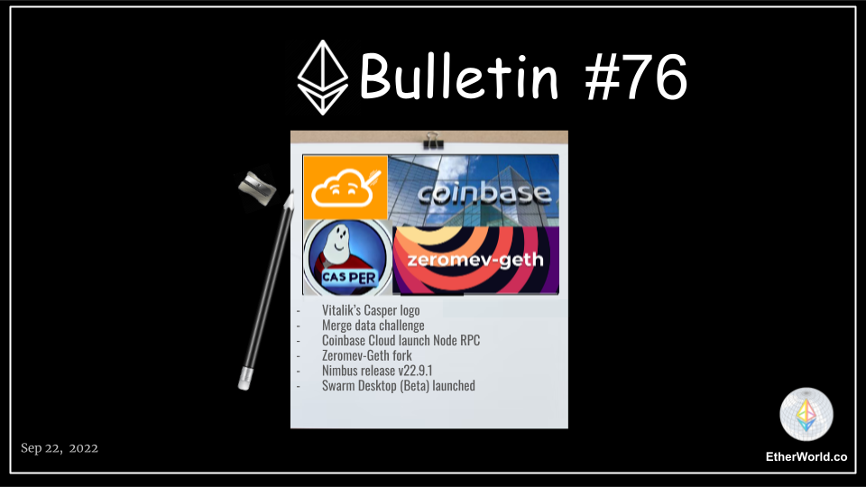 Ethereum Bulletin #76