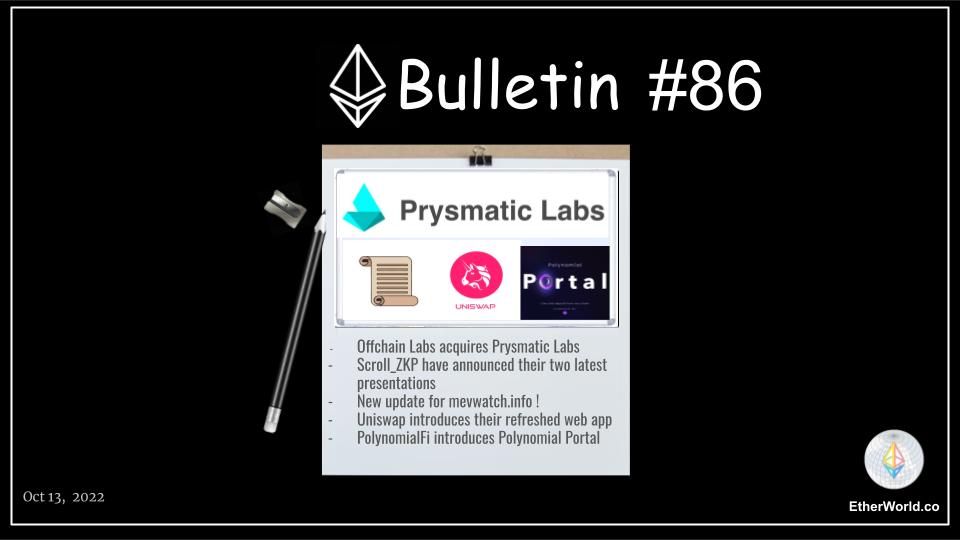 Ethereum Bulletin #86