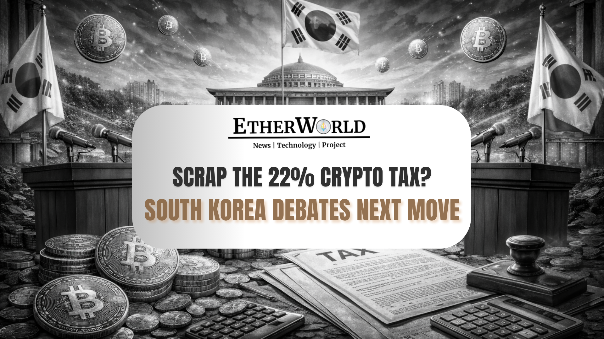 South Korea Debates Ending Crypto Tax