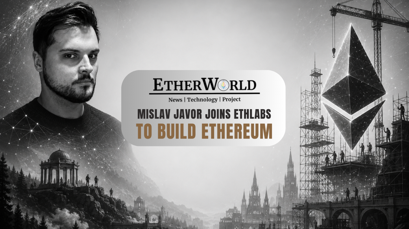 Mislav Javor Joins Ethlabs to Build Ethereum