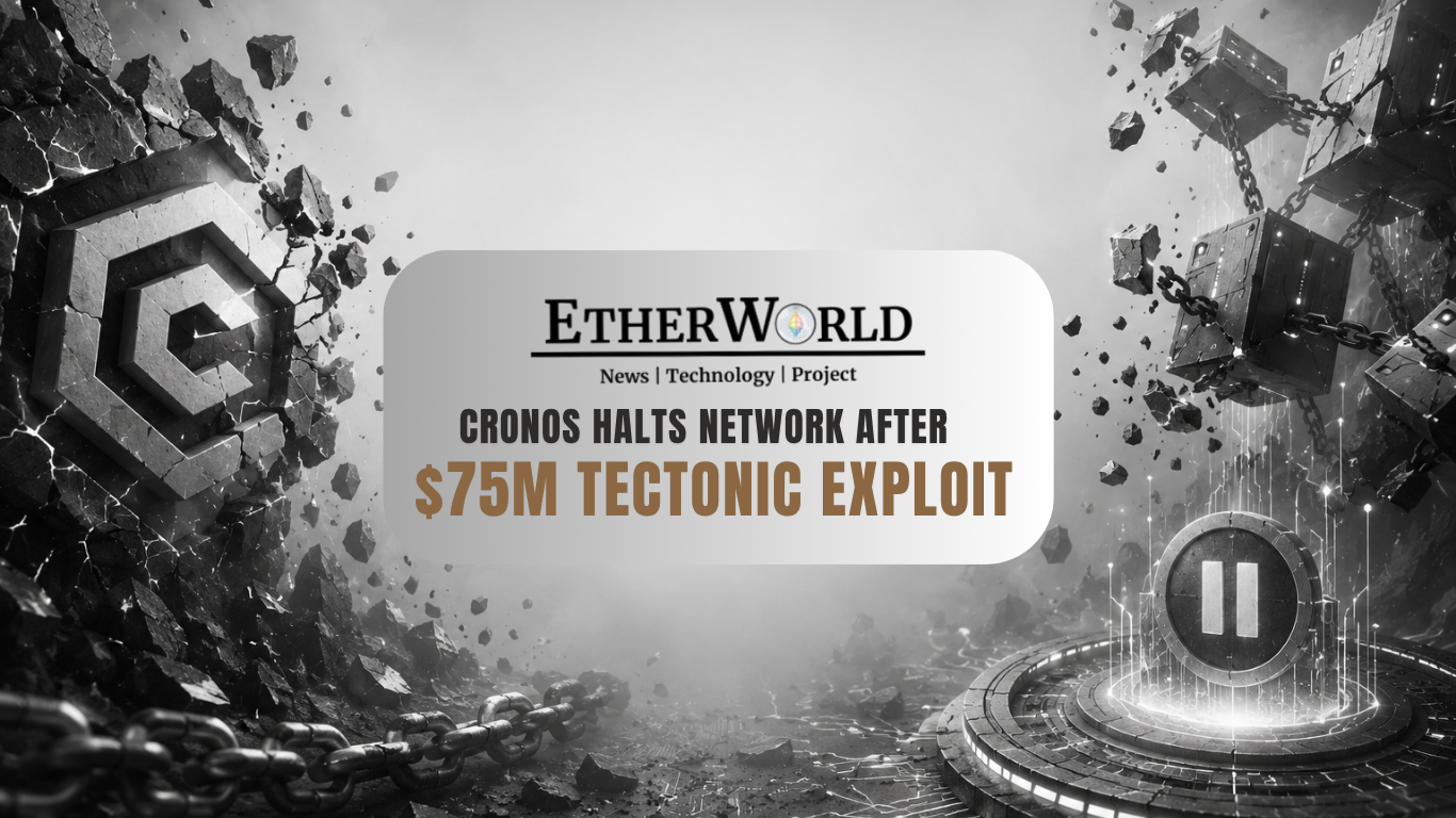 Cronos Halts After $75M Tectonic Exploit