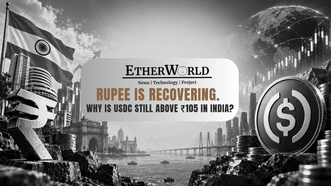Rupee Is Recovering. Why Is USDT Still Above ₹105 in India?