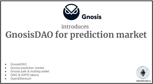 Gnosis introduce GnosisDAO for prediction market