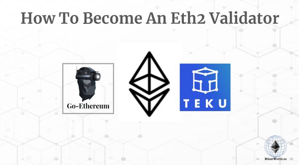 How To Become An Eth2 Validator On Teku