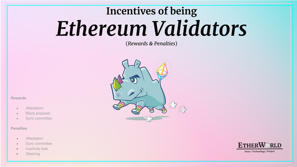 Incentives of being Ethereum Validators