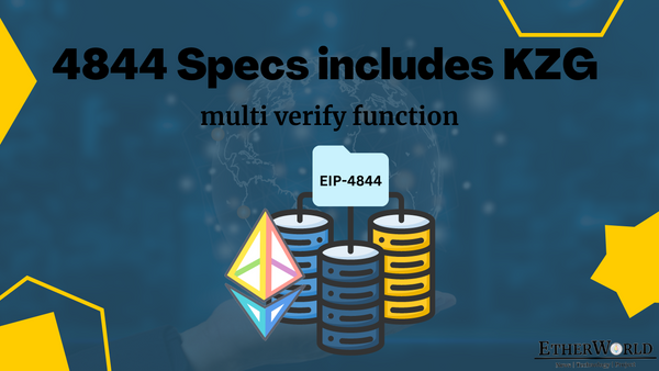 4844 Specs includes KZG multi verify function