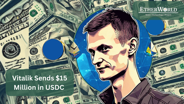 Ethereum Co-Founder Vitalik Buterin Sends $15 Million in USDC to Gemini Exchange