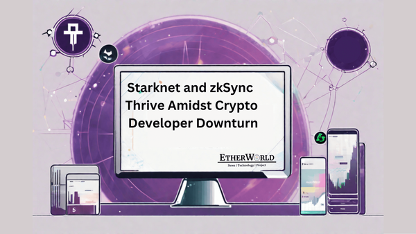 Starknet and zkSync Thrive Amidst Crypto Developer Downturn