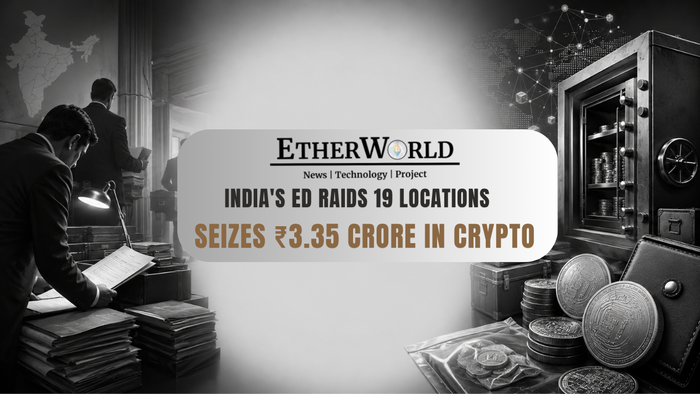 India's ED Raids 19 Locations, Seizes ₹3.35 Crore in Crypto